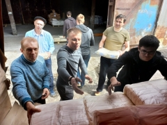 Первая партия помощи от Совета Отцов Семьи Отечества Донбассу уехала из Брянска. 0